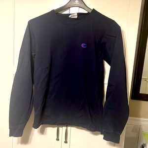 Mens med champion long sleeve shirt